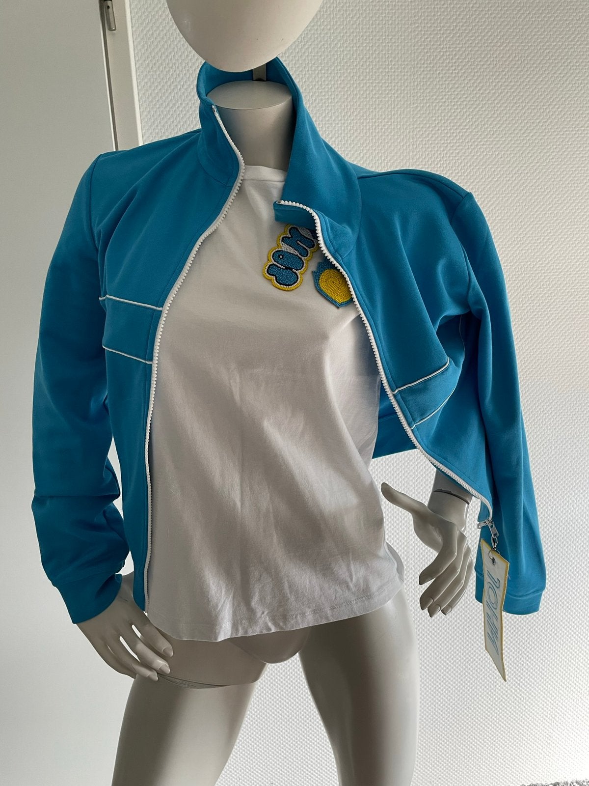 Dondup shirt met bijpassend vest maat m, Kleding | Dames, Truien en Vesten, Ophalen of Verzenden, Zo goed als nieuw, Maat 38/40 (M)