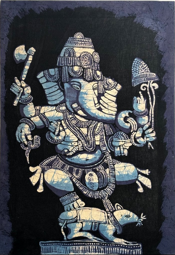 Ganesh batik, Ophalen
