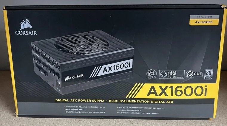 Corsair AX1600i Voeding, Ophalen of Verzenden, Nieuw