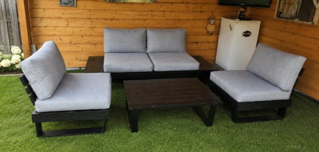 Prachtige Vinci Loungeset - Zo goed als nieuw!, Tuin en Terras, Ophalen, 4 zitplaatsen, Aluminium, Loungeset
