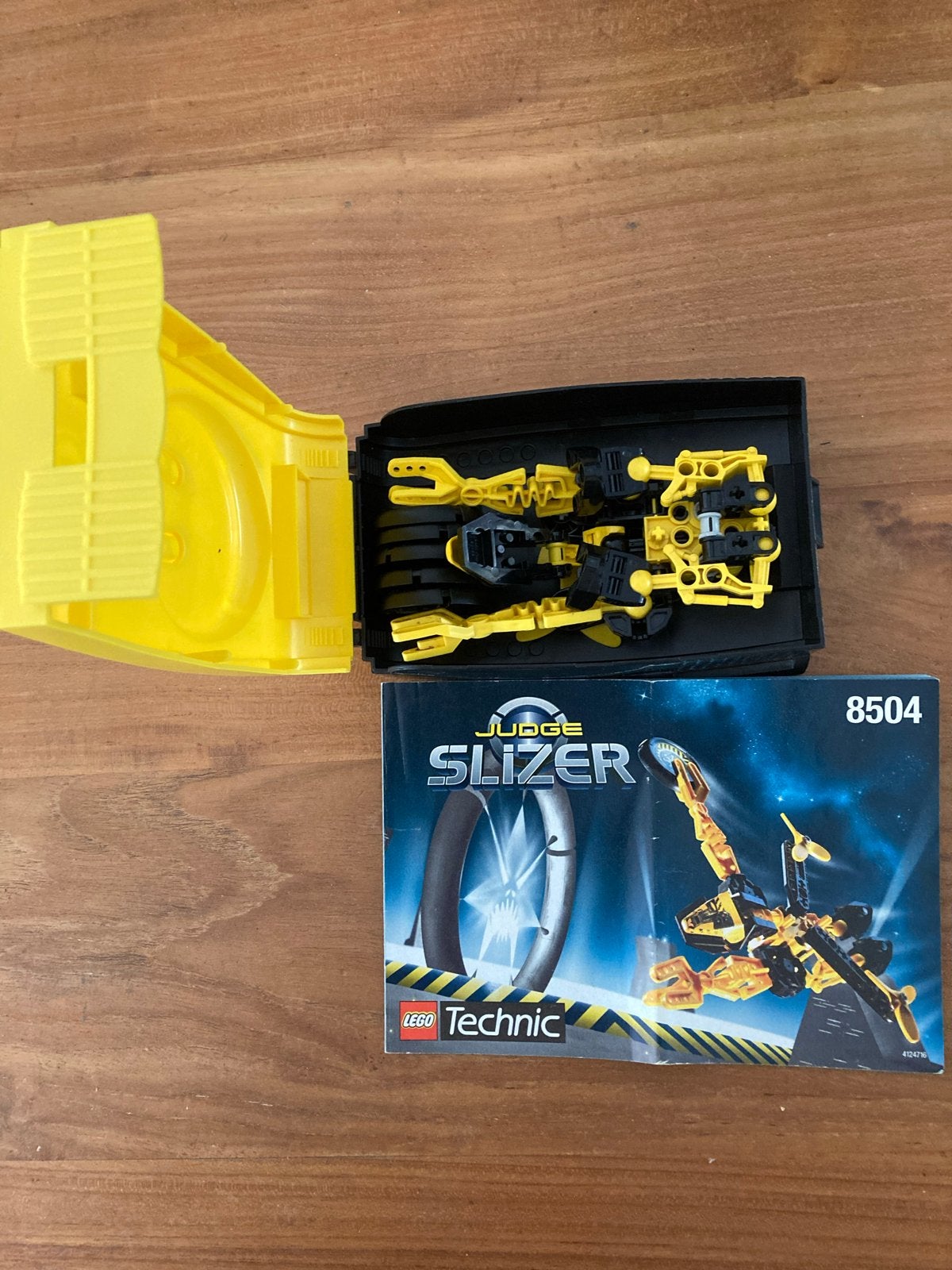 Lego Technic Slizer Judge 8504 met boekje en doosje, Ophalen of Verzenden, Zo goed als nieuw