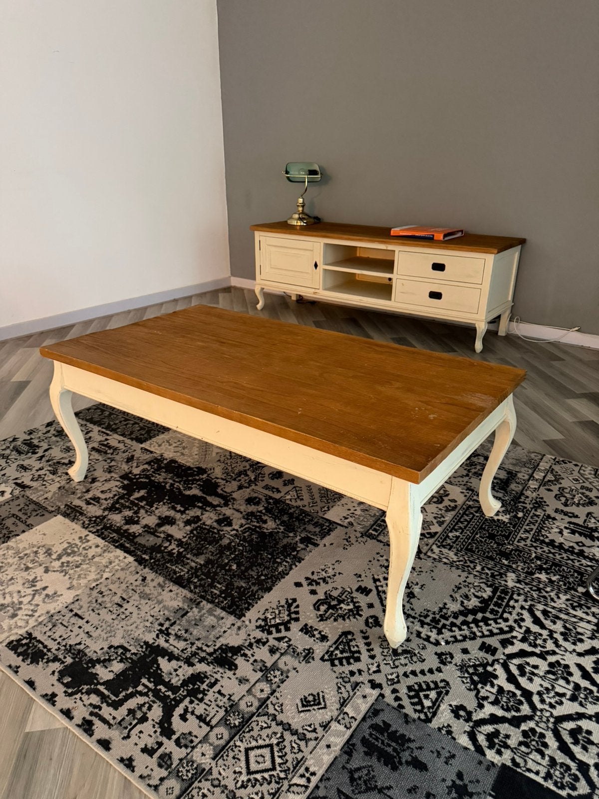 Salontafel, Huis en Inrichting, 100 tot 150 cm, Zo goed als nieuw, Rechthoekig, 50 tot 100 cm