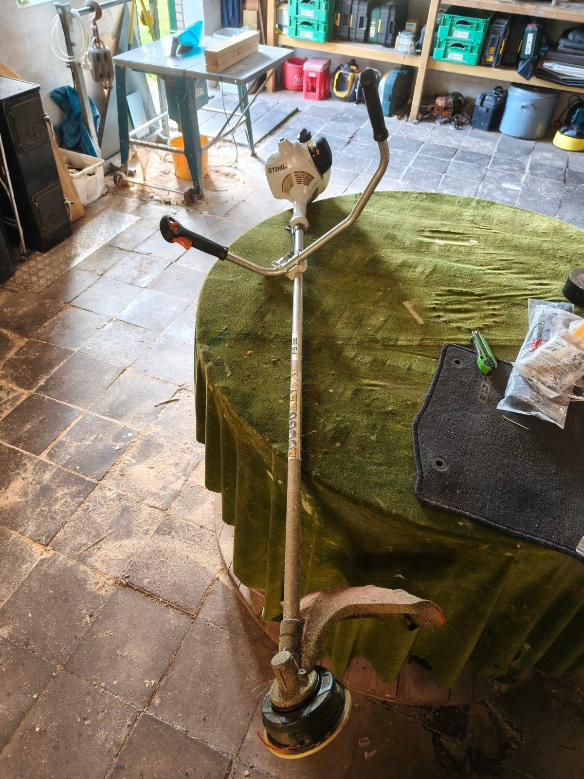 Bosmaaier STIHL FS 55, Tuin en Terras, Ophalen, Gebruikt, Benzine