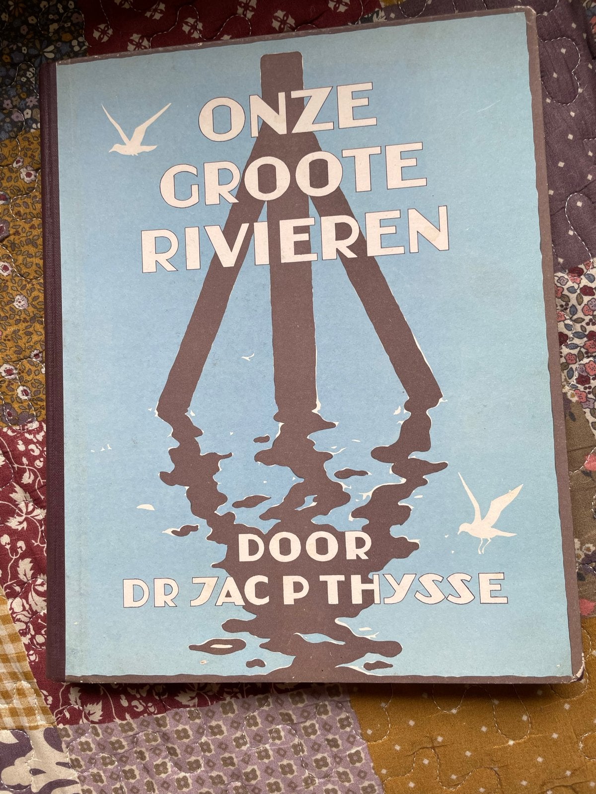 Vintage Natuurboeken: Onze Groote Rivieren, Waar Wij Wonen,, Ophalen of Verzenden, Gelezen, Natuur algemeen