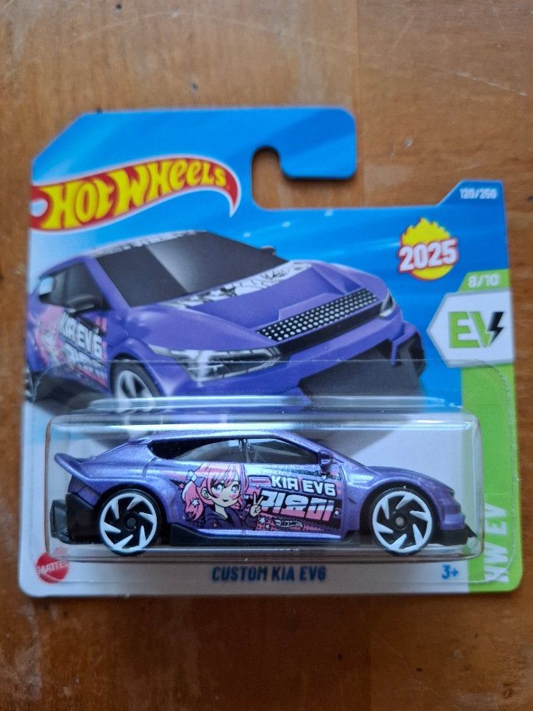 Hot Wheels Custom Kia EV6, Hobby en Vrije tijd, Modelauto's | Overige schalen, Verzenden, Nieuw, Auto