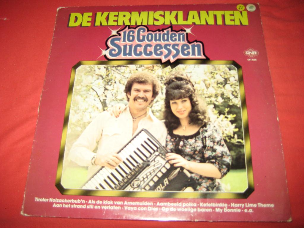 LP, De Kermisklanten: 16 Gouden Successen (NO44), Ophalen of Verzenden, Zo goed als nieuw, 12 inch