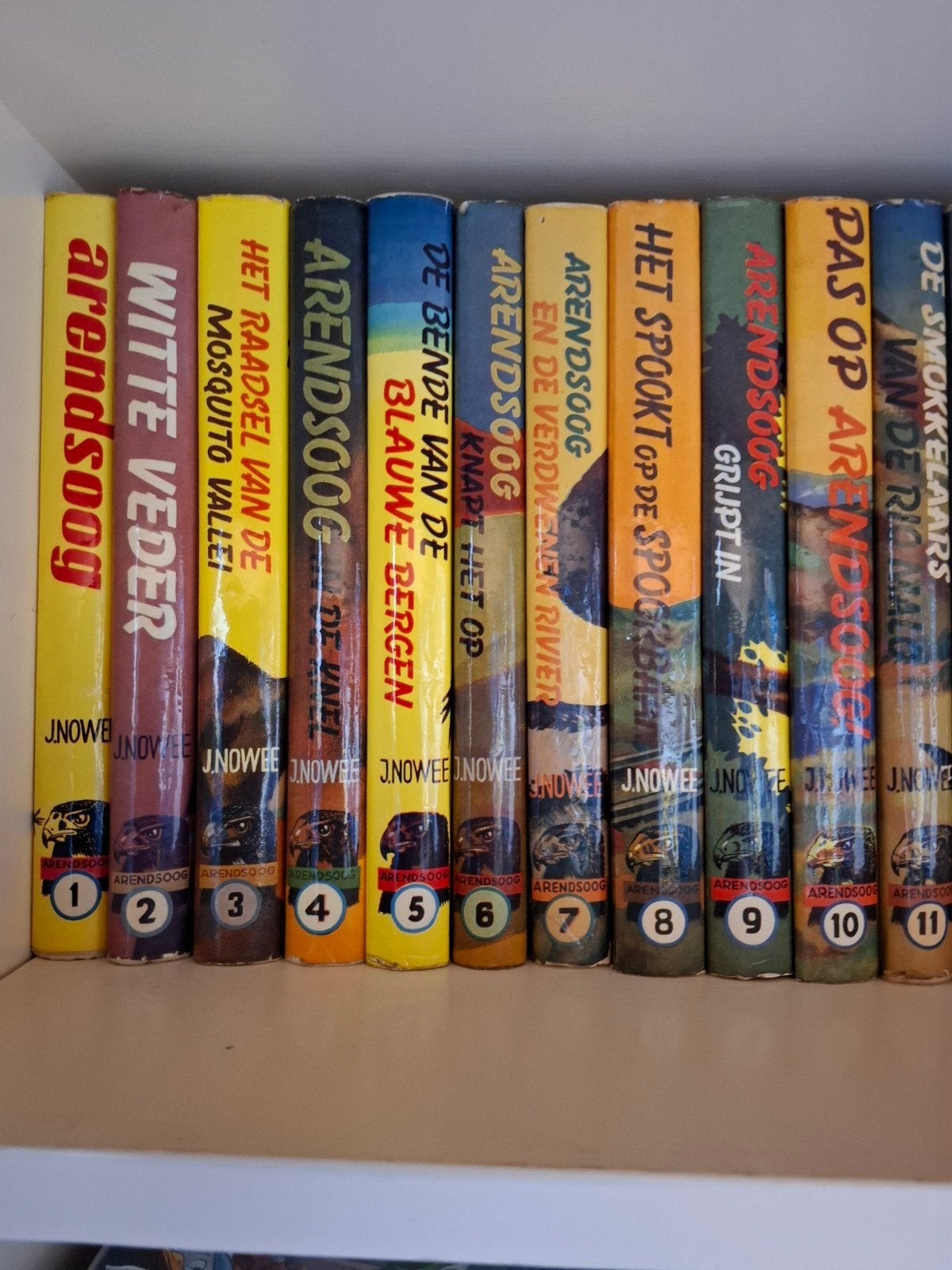 komplete collectie Arendsogen boeken - J. Nowee, Ophalen, Gelezen, J. Nowee, Fictie algemeen