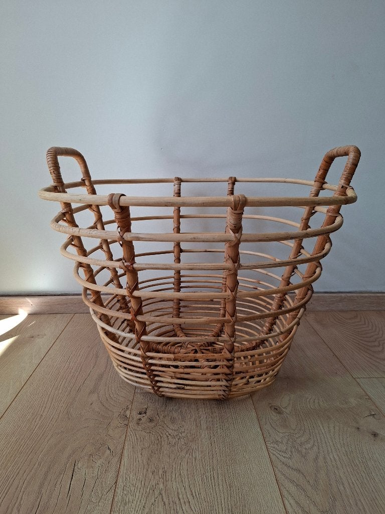 Rotan mand, Ophalen, Overige materialen, Met handvatten, Mand