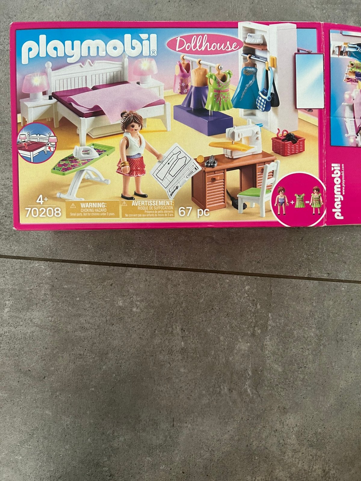 Playmobil slaapkamer, Ophalen of Verzenden, Zo goed als nieuw