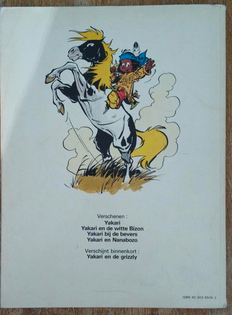 Yakari en Nanabozo - Stripboek Casterman, Boeken, Eén stripboek, Ophalen of Verzenden, Gelezen, Derib + Job
