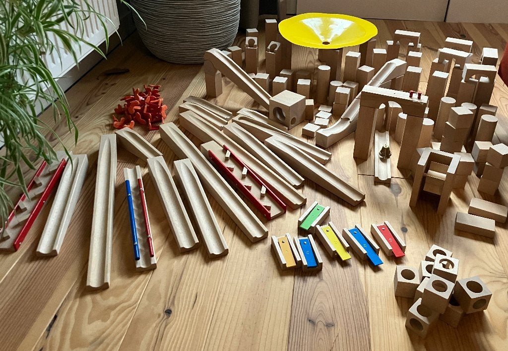 Haba knikkerbaan Basisdoos Groot, Startersset (2x) en meer, Ophalen, Gebruikt, Overige typen