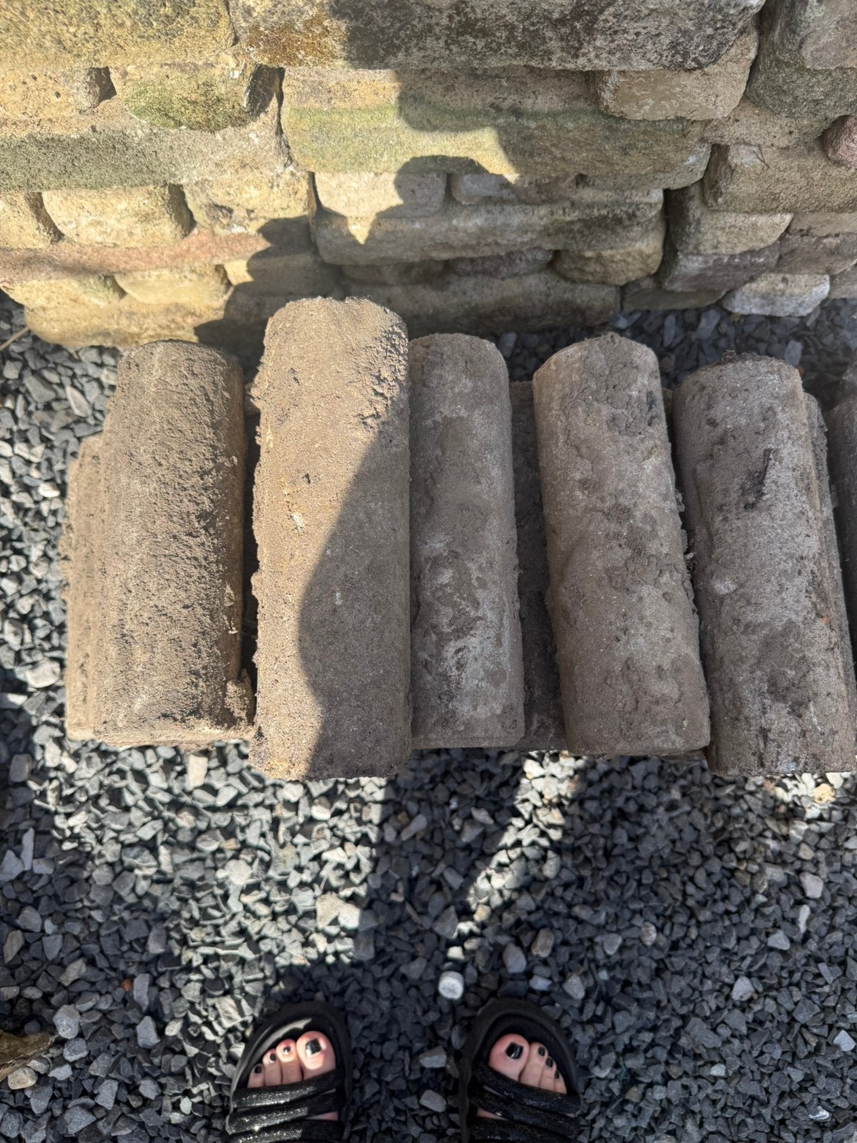 Beton paaltjes gratis, Ophalen, 25 tot 50 cm, Overige typen, Zo goed als nieuw