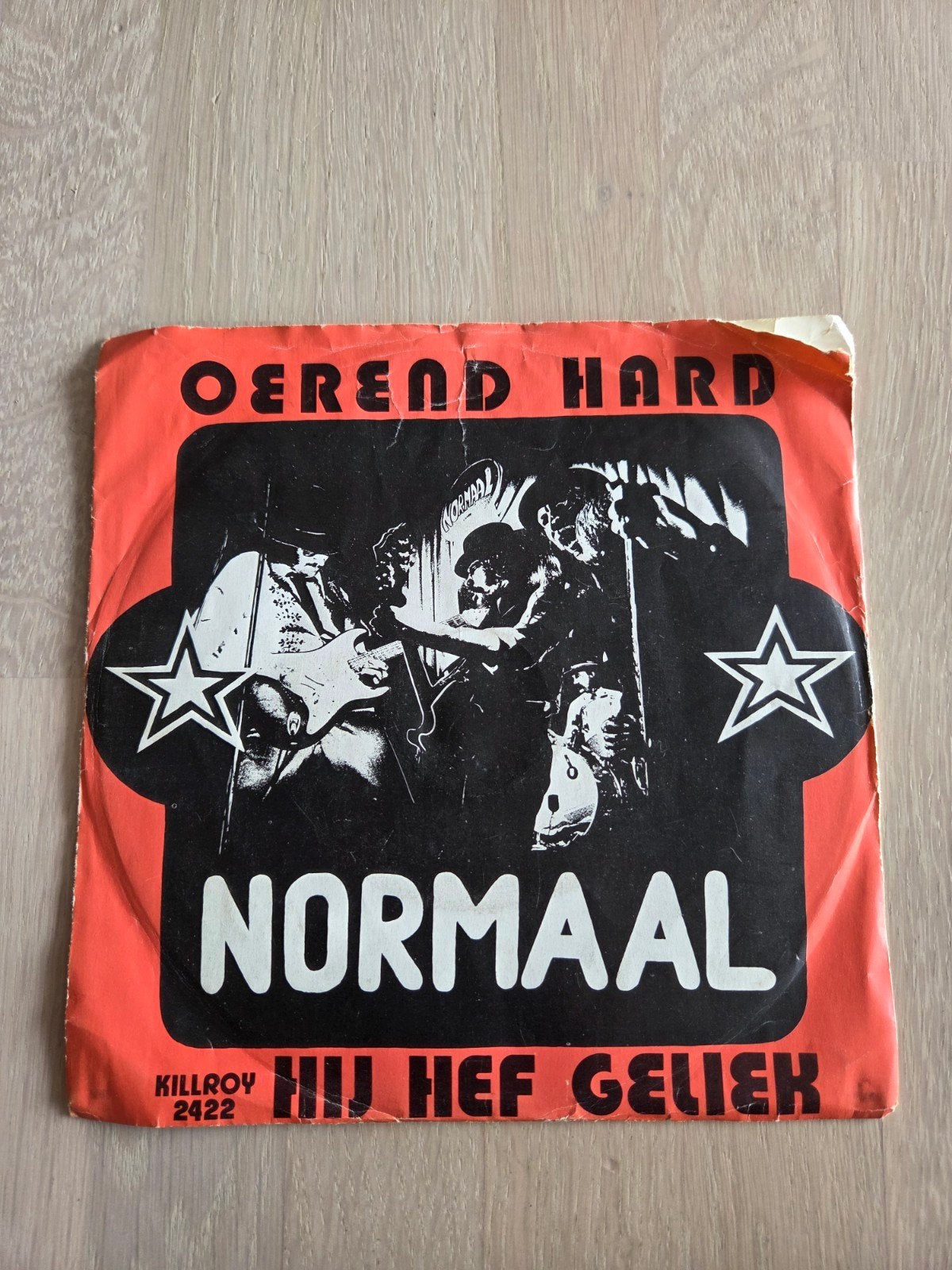 Normaal - Oerend Hard / Hij Hef Geliek (7 inch single), Cd's en Dvd's, Vinyl Singles, Gebruikt, Originele persing, 7 inch, Ophalen of Verzenden