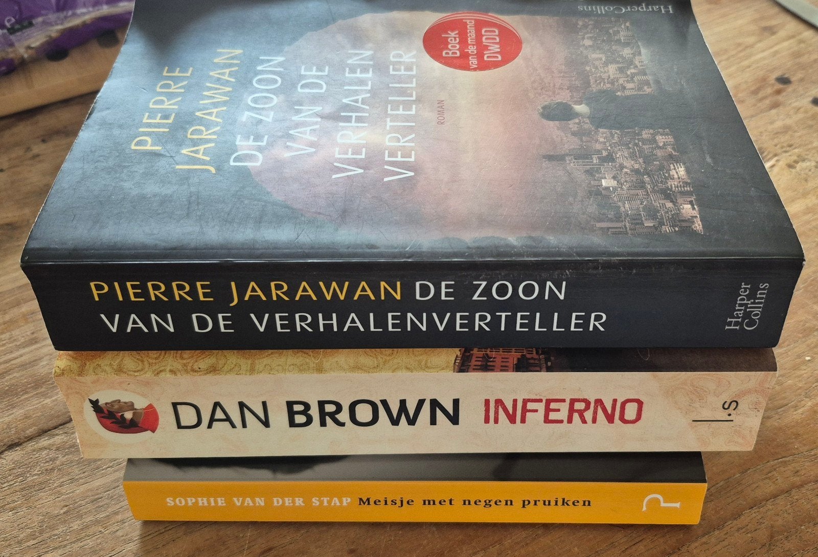 boekenpakket: Pierre Jarawan - De zoon van de verhalenvertel, Boeken, Ophalen of Verzenden, Zo goed als nieuw, Pierre Jarawan
