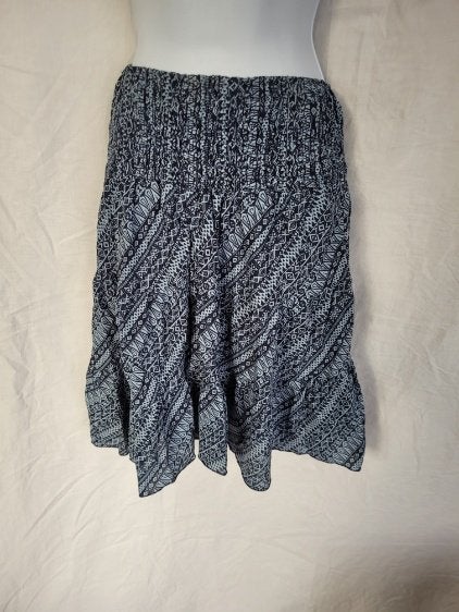 Leuke blauwe cirkelrok mt S/M merk Oh Lala, Blauw, ., Ophalen of Verzenden, Zo goed als nieuw