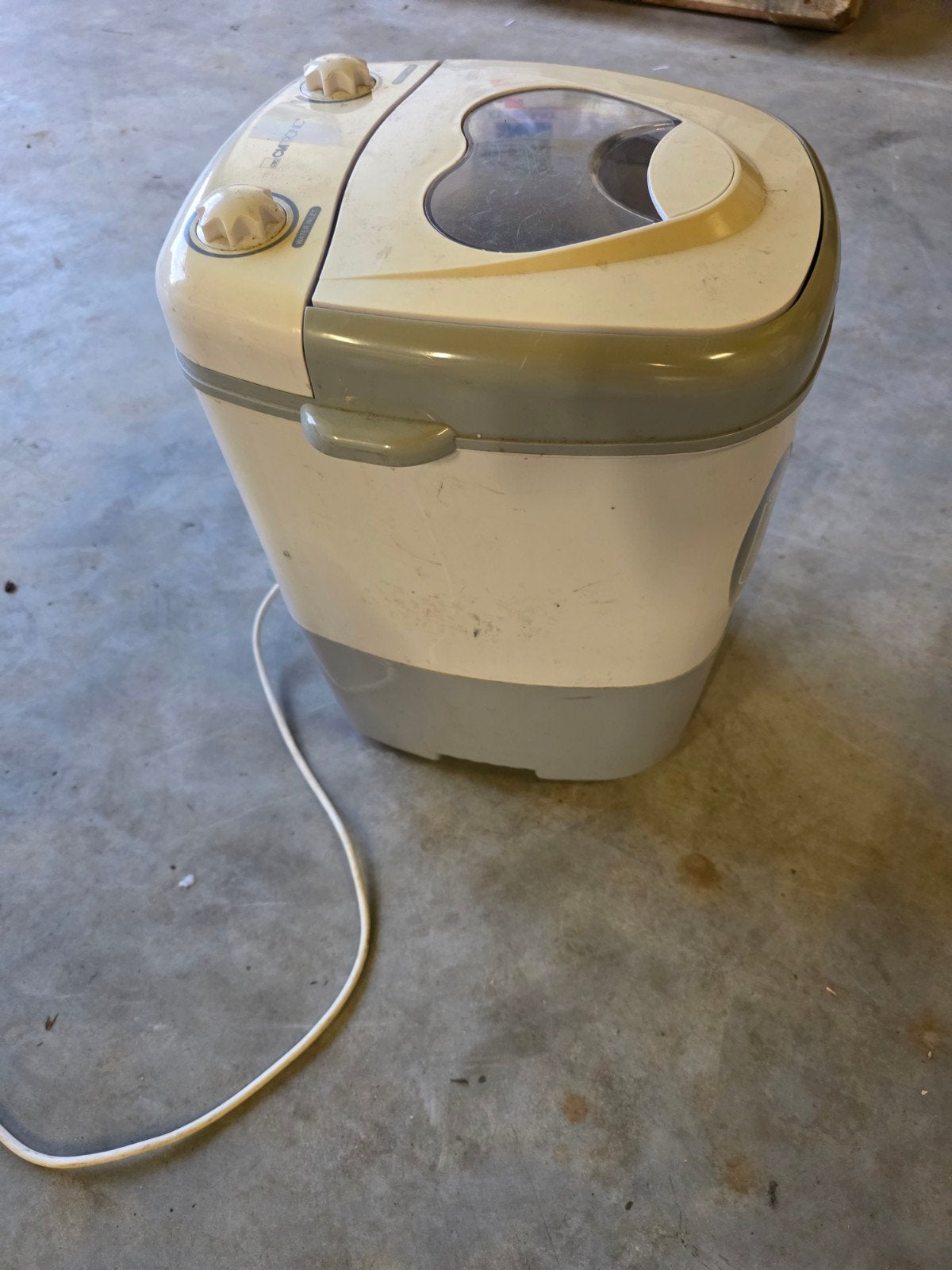 Clatronic Mini Wasmachine - Compact en Draagbaar, Witgoed en Apparatuur, Wasmachines, Gebruikt, Bovenlader, Minder dan 4 kg, Minder dan 85 cm
