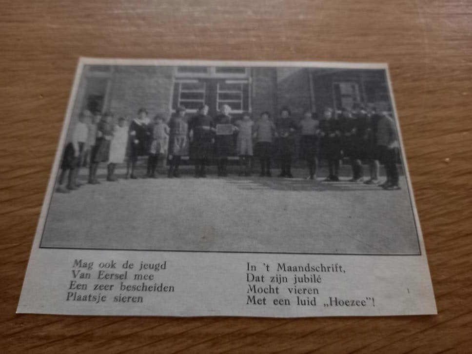 Eersel, Ophalen of Verzenden, 1920 tot 1940, Knipsel(s)