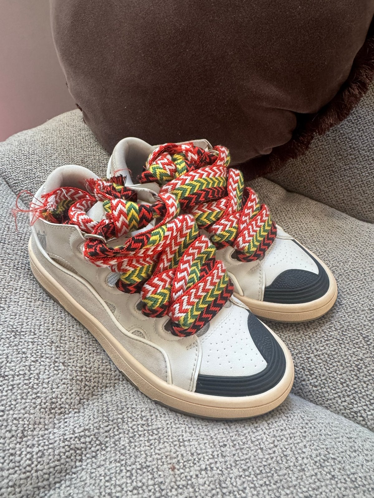 Lanvin sneakers Wit maat 39, Verzenden, Wit, Sneakers of Gympen, Zo goed als nieuw