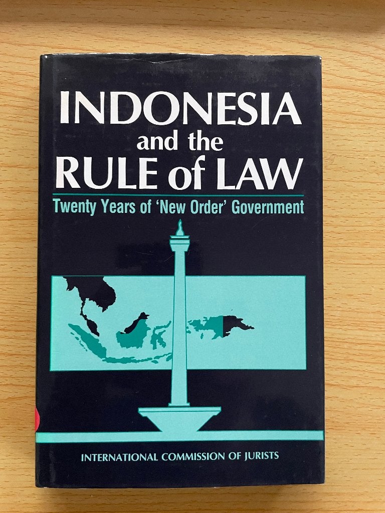 Kritische studie onafhankelijke rechtspleging in Indonesië, Ophalen of Verzenden, Zo goed als nieuw, Hans Thoolen