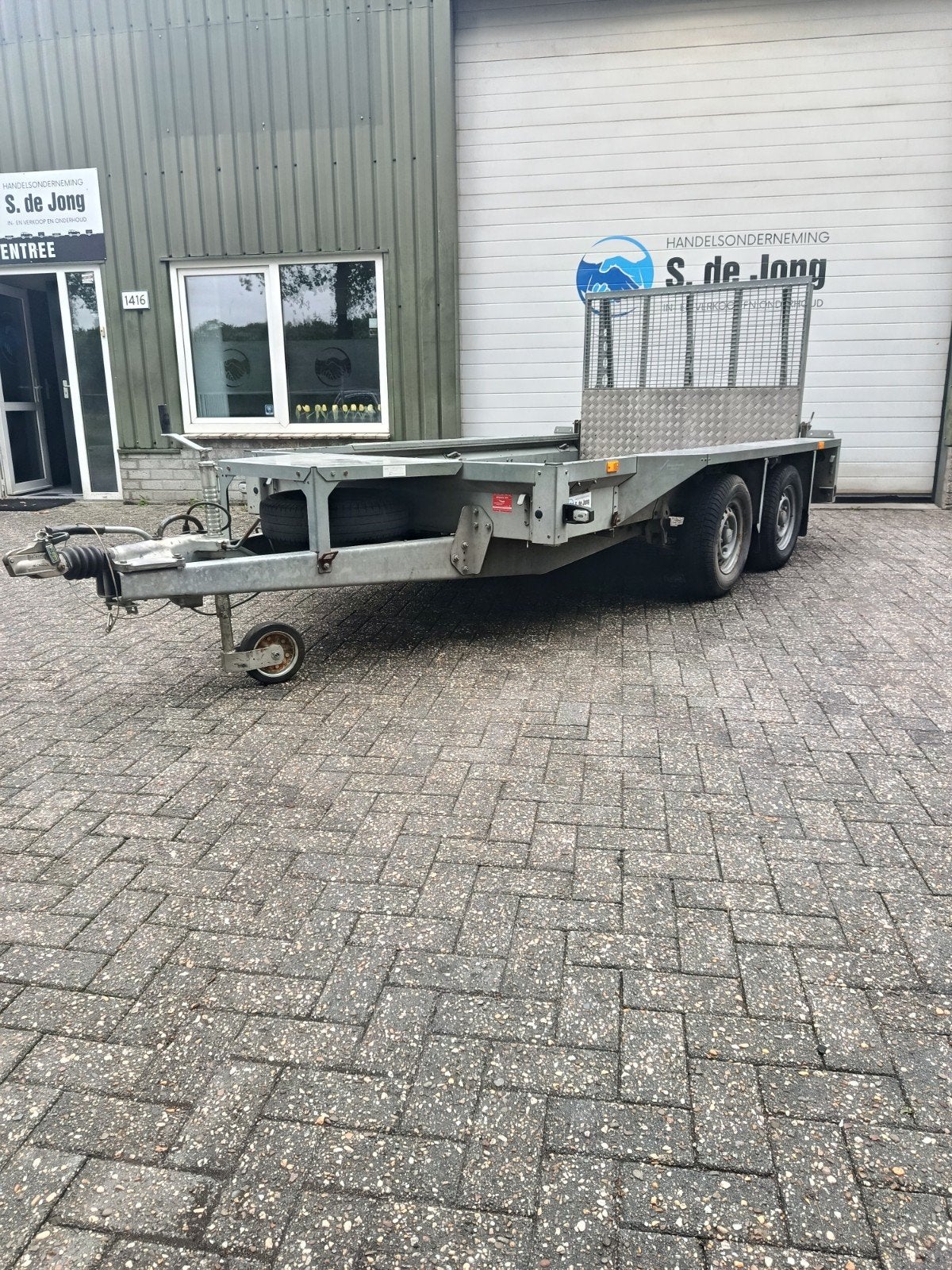 Ifor Williams machinetransporter gx 27, Ophalen