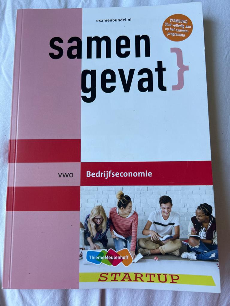 Samengevat VWO Bedrijfseconomie examenbundel, Boeken, Ophalen of Verzenden, Gamma, Zo goed als nieuw