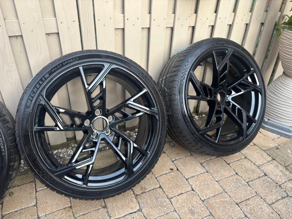 NIEUWE 20” velgen met Michelin 255/35/20  Audi A4 A5 A6 A7, Ophalen, 255 mm, Banden en Velgen, Nieuw