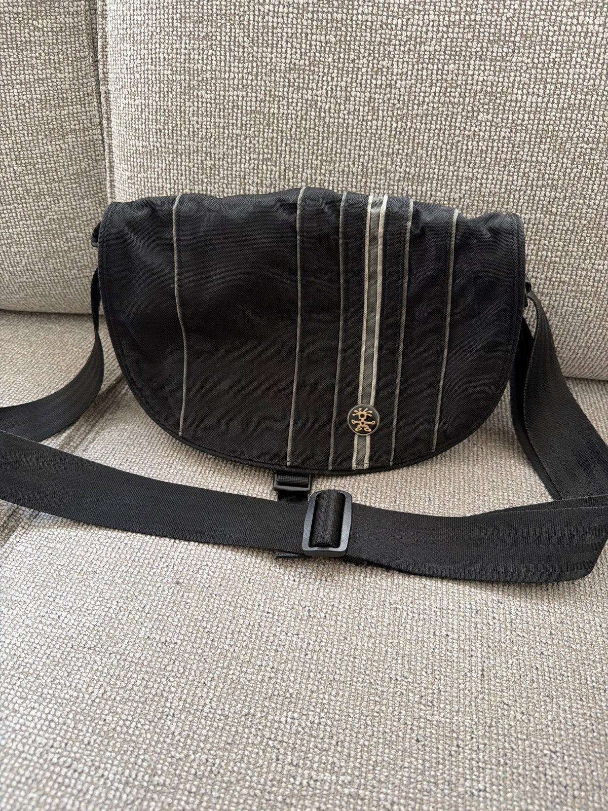 Crumpler The Debutard schoudertas, Ophalen of Verzenden, Zo goed als nieuw, Zwart, Overige merken