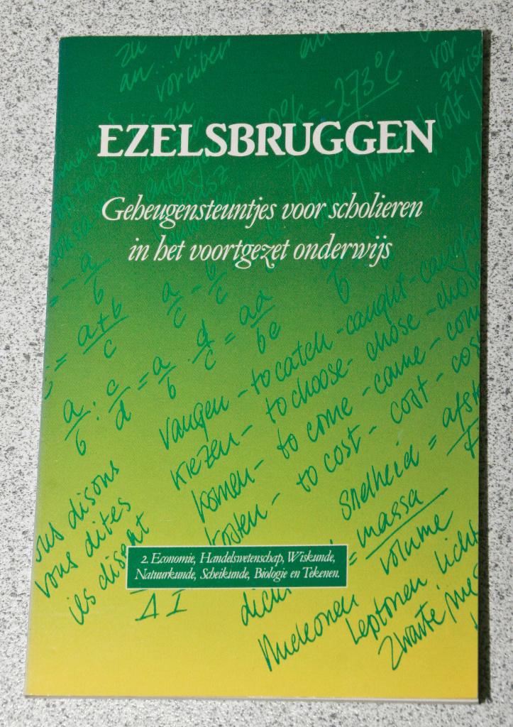 Ezelsbruggen. Geheugensteuntje voor voortgezet onderwijs., Boeken, Schoolboeken, Gelezen, Natuurkunde, Ophalen of Verzenden, HEMA
