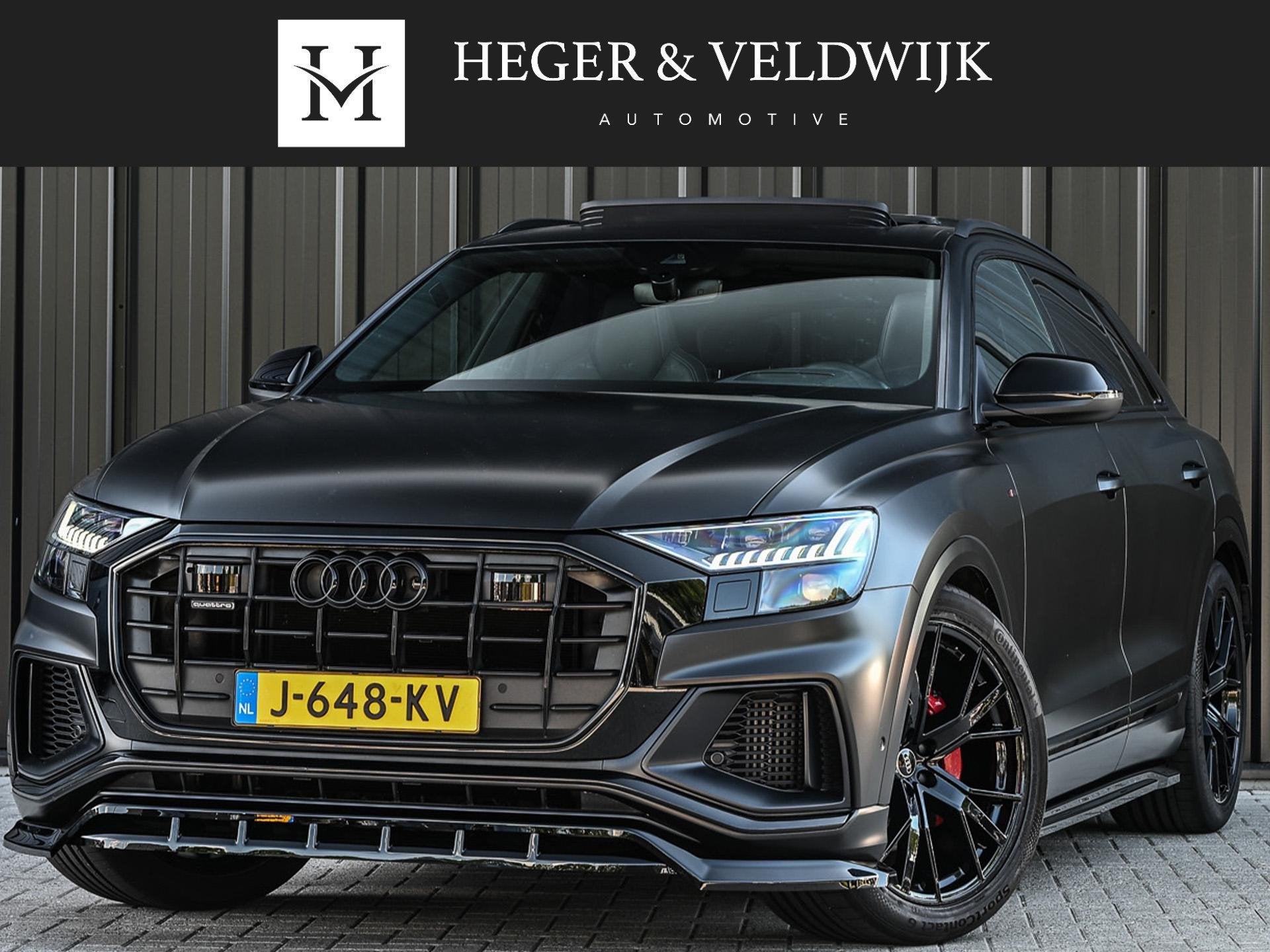 Audi Q8 55 TFSI quattro Pro Line Plus | Panoramadak | Night-, Auto's, Audi, Automaat, Gebruikt, 2995 cc, 2080 kg