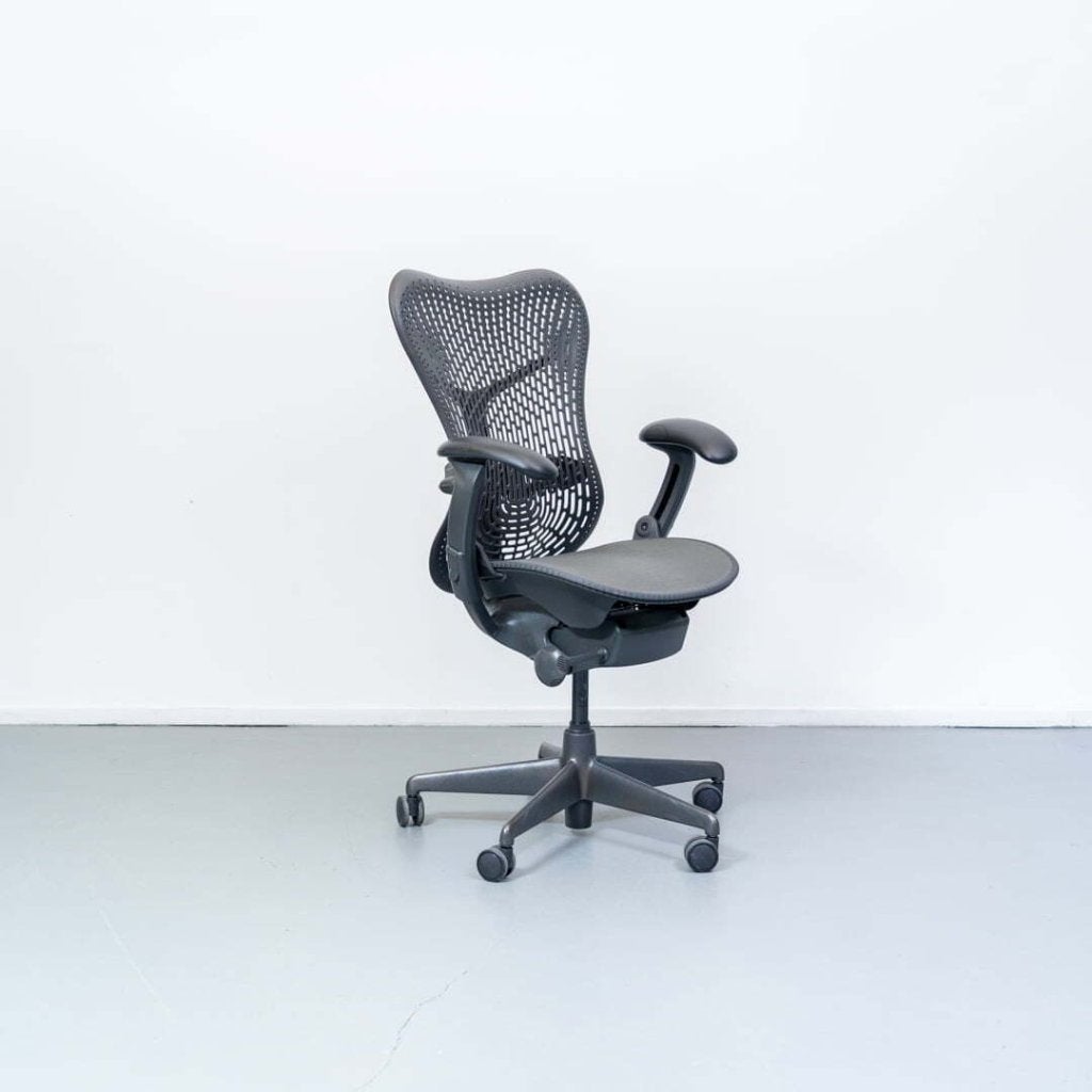 Herman Miller Mirra 1 Graphite TriFlex - Graphite, Herman Miller, Gebruikt, Niet ingevuld, Niet ingevuld