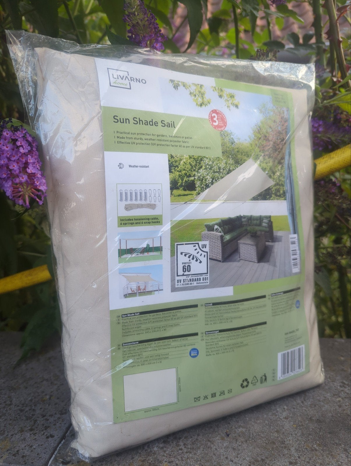 Nieuw Livarno Home Schaduwdoek - Ongeopend met Bevestiging, Ophalen of Verzenden, Nieuw