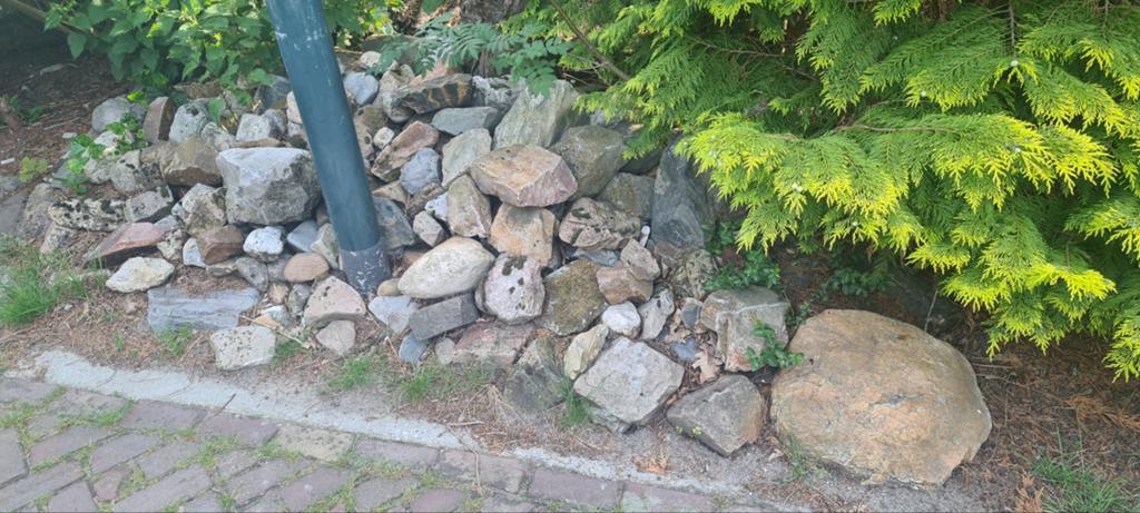 Gratis zwerfkeien natuurstenen rotsen voor tuin of decoratie, Ophalen, Overige materialen, Gebruikt, Kei