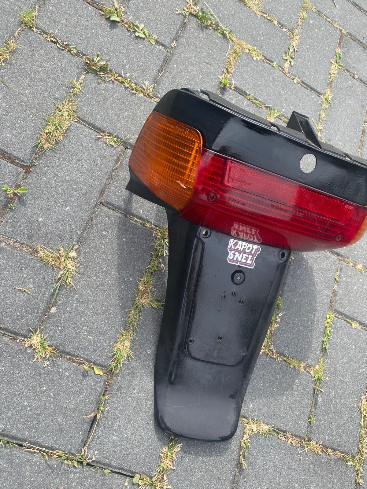 Zip type 1 2 3 sp98 fastrider achterlicht, Ophalen of Verzenden, Zo goed als nieuw, Overige typen, Piaggio