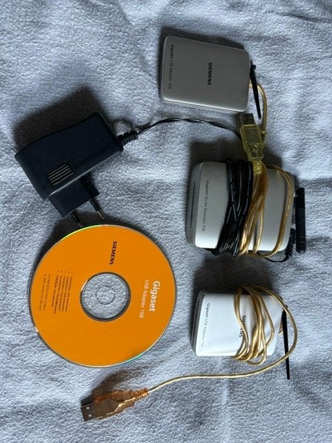 Siemens Wlan repeater 108 en 2 usb wifi adapters, Ophalen of Verzenden, Gebruikt, Siemens