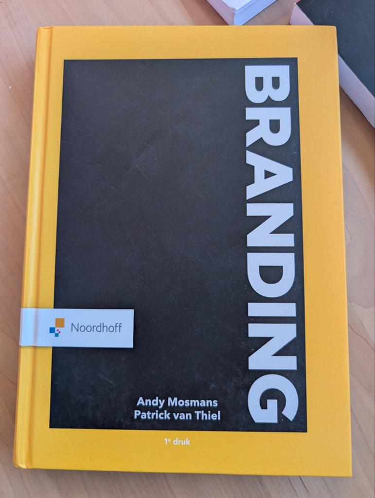 Branding - Andy Mosmans & Patrick van Thiel (1e druk), Boeken, Andy Mosmans, Patrick van Thiel, Zo goed als nieuw, Gamma, HBO