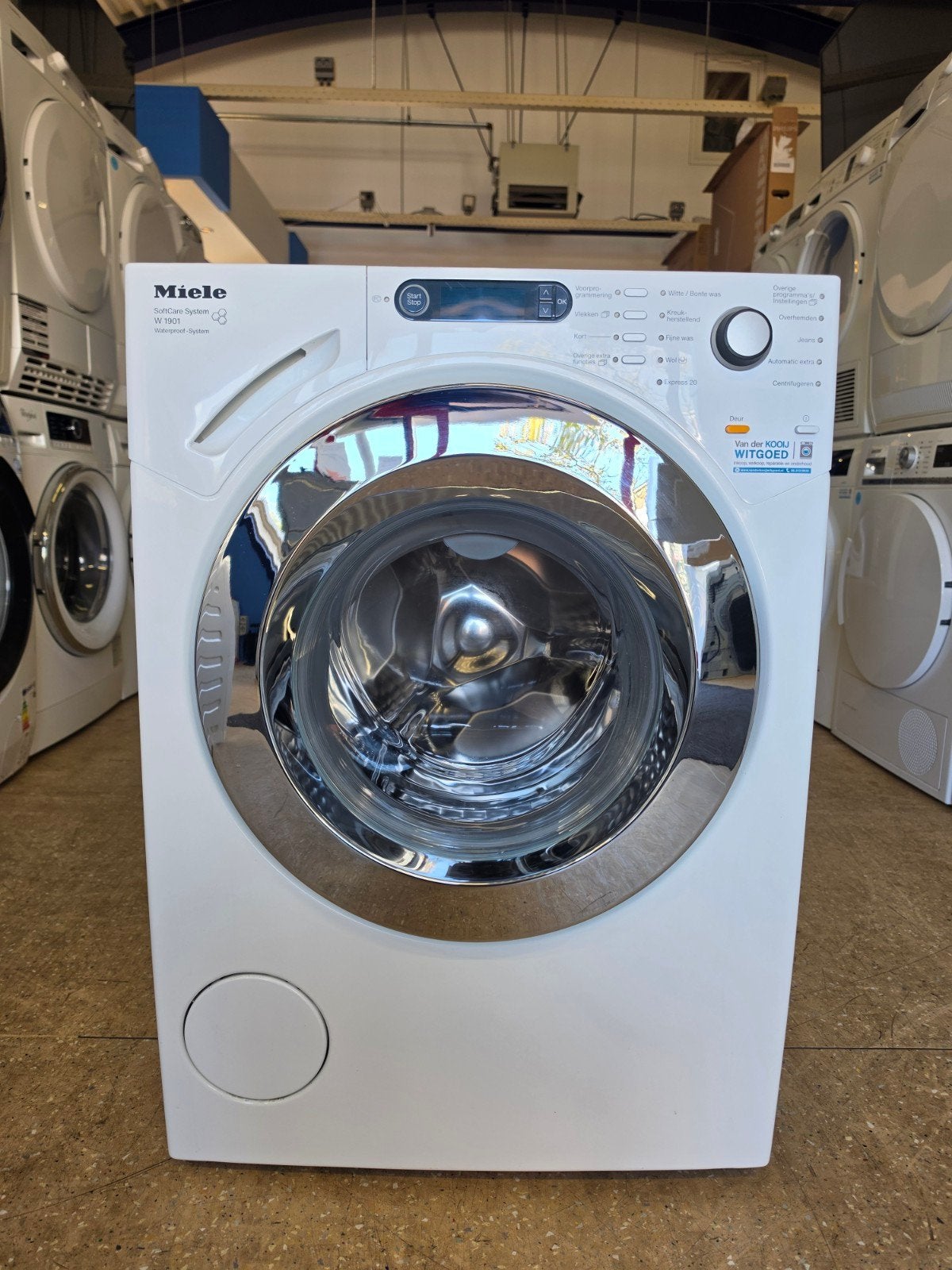 Miele W 1901 Softcare wasmachine | 7 kilo | Gratis thuis 🚚✅, Witgoed en Apparatuur, Jirnsum, Energieklasse A of zuiniger, Ophalen of Verzenden