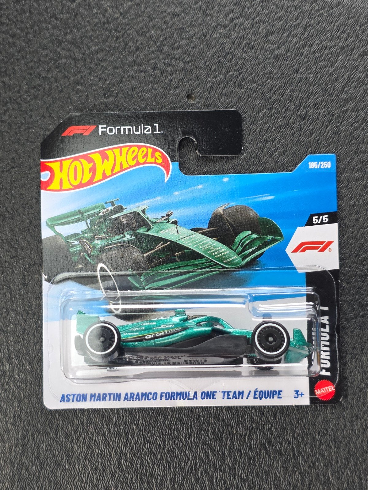 Hot Wheels Aston Martin Aramco Formule 1 Auto, Overige merken, 1:50 of kleiner, Auto, Nieuw