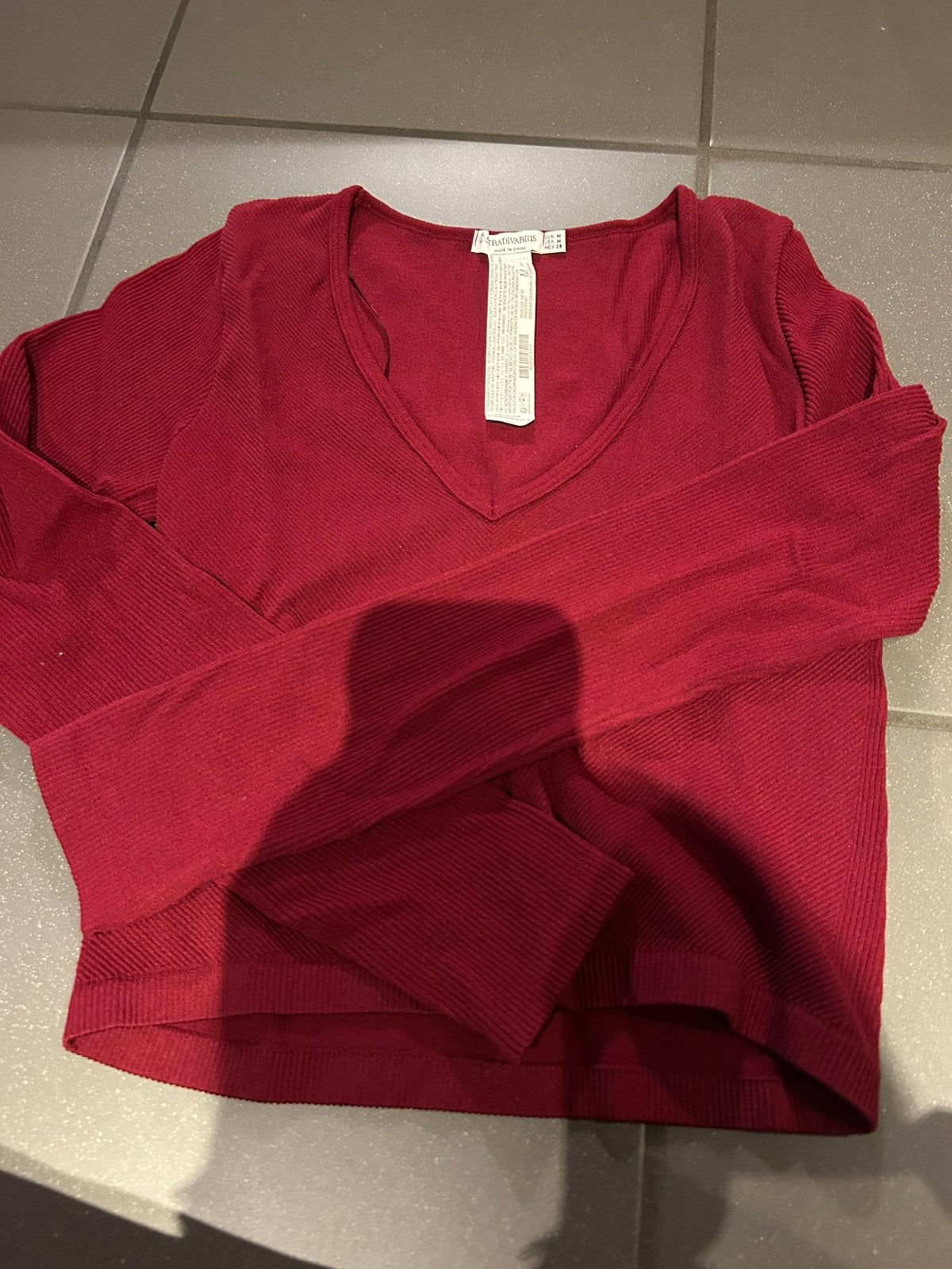 Sweater, Ophalen of Verzenden, Zo goed als nieuw, Maat 42/44 (L), Rood