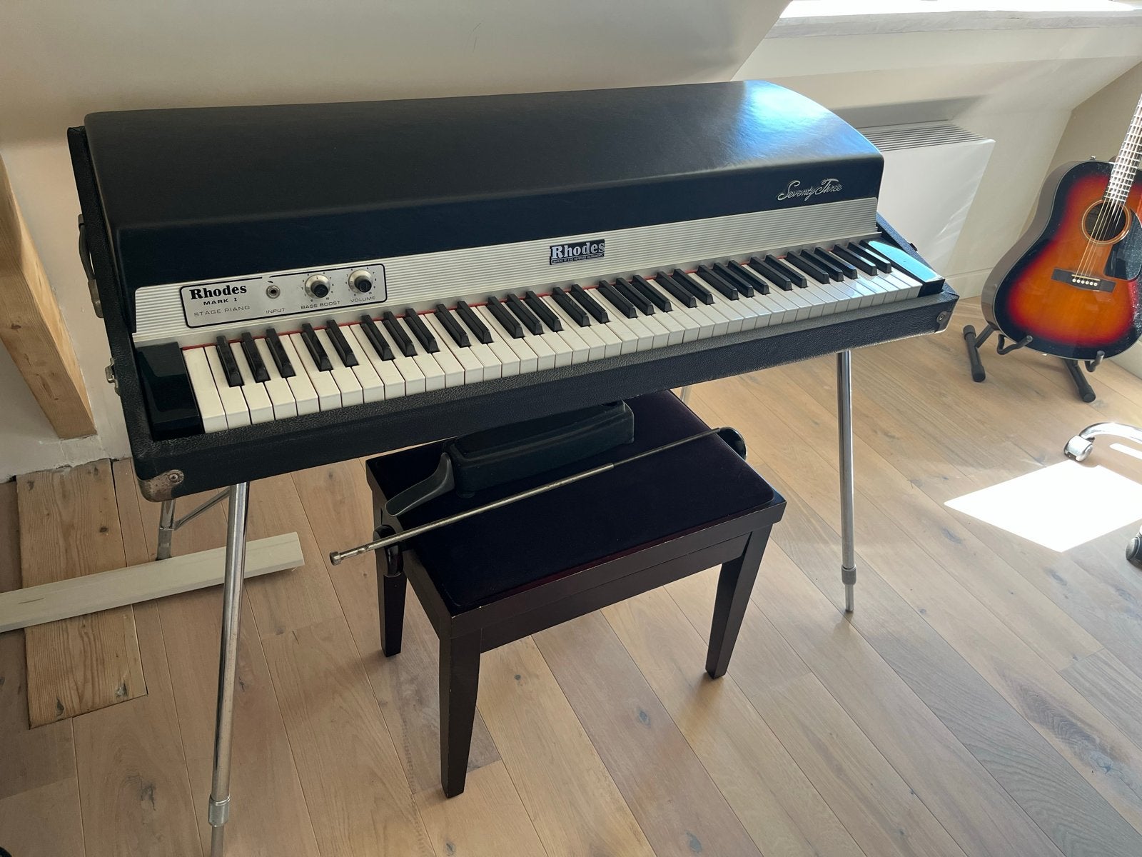 Vintage Fender Rhodes Mark I Stage Piano - Goede staat, Ophalen, Gebruikt, Zwart, Piano
