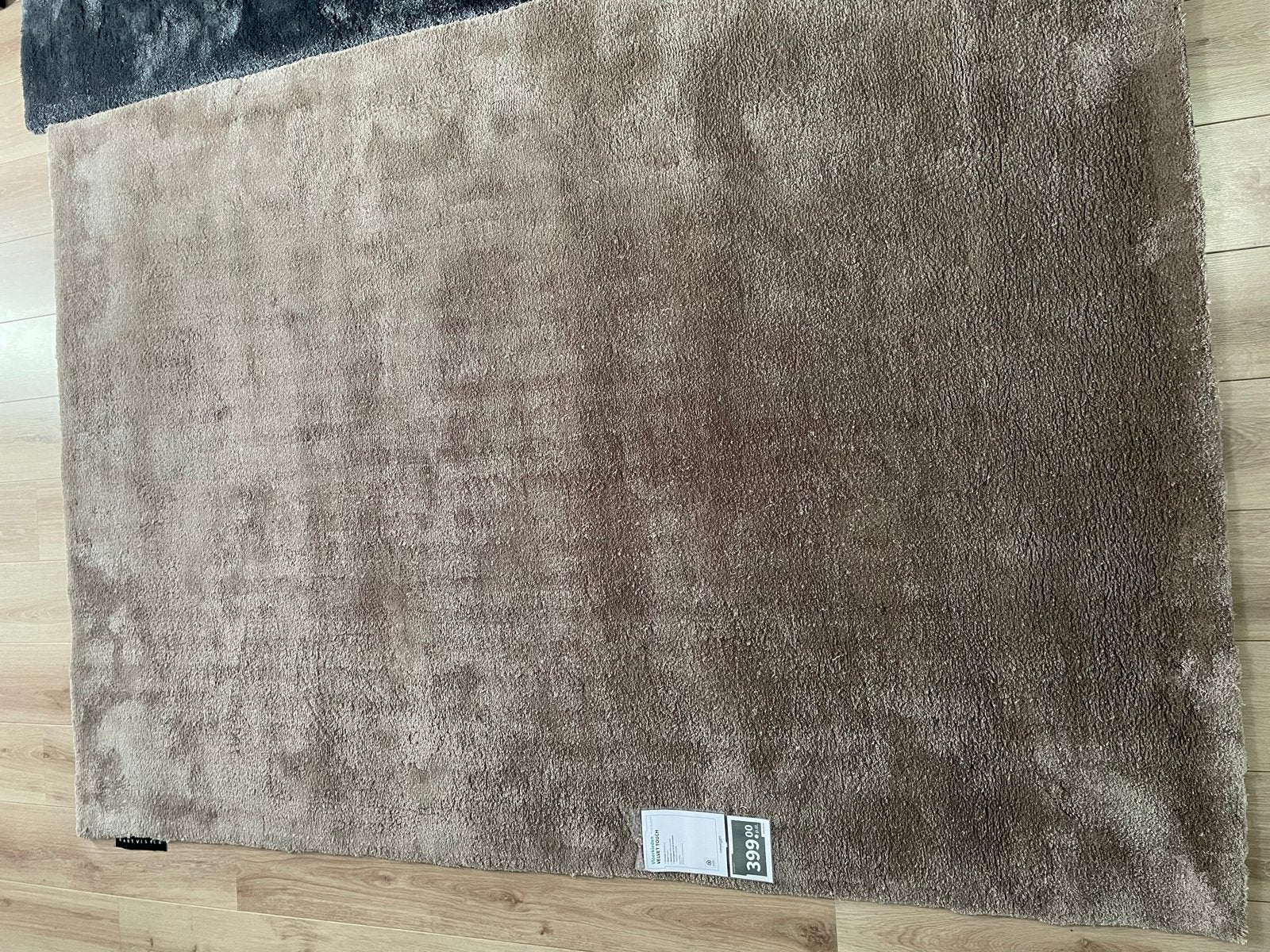 Grijs dik vloerkleed 160x230 cm, Ophalen, 150 tot 200 cm, 200 cm of meer, Zo goed als nieuw