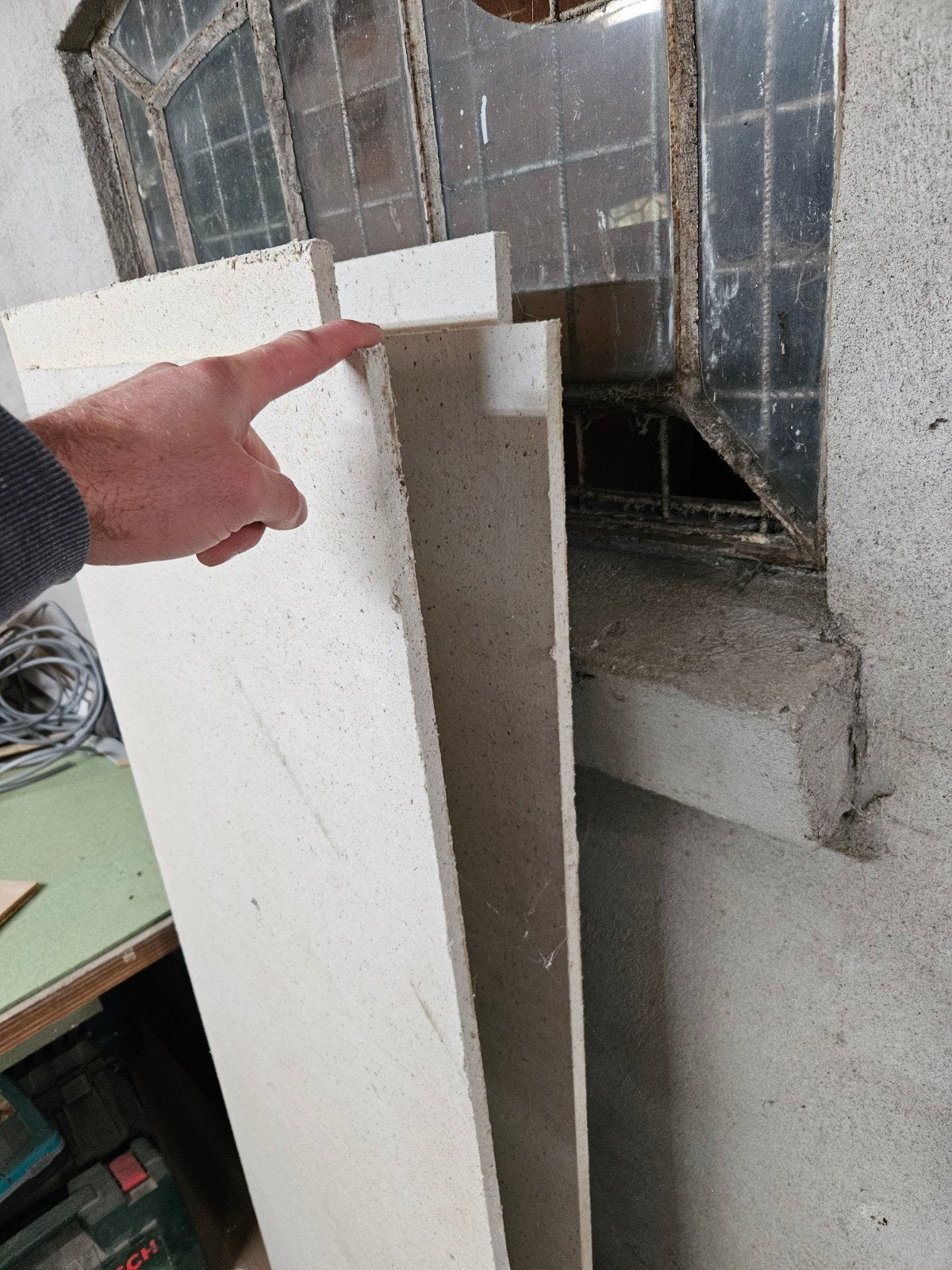 Fermacell 2E22 Vloerelementen met lijm, schroeven en strips, Ophalen, Overige materialen, 30 cm of meer, Overige typen