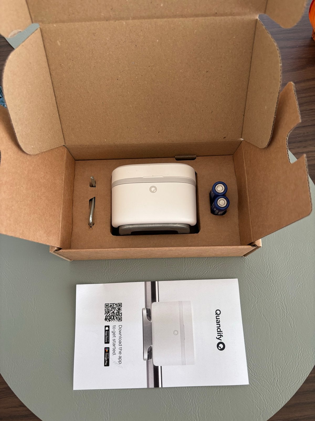 Quandify Water Grip - Slimme Waterlekkage Detector, Detector, Sensor of Melder, Ophalen of Verzenden, Zo goed als nieuw, Overige soorten