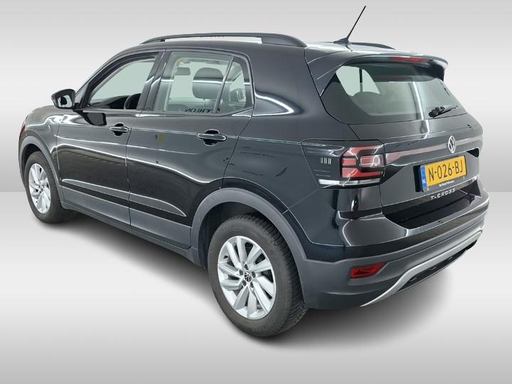 Volkswagen T-Cross 1.0 TSI Life 1e-Eig. & Keurig-Onderh BOVA, 12 maanden, Gebruikt, Zwart, Origineel Nederlands