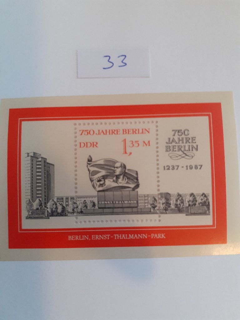 DDR, Postzegels en Munten, Verzenden, Overige landen, Postfris
