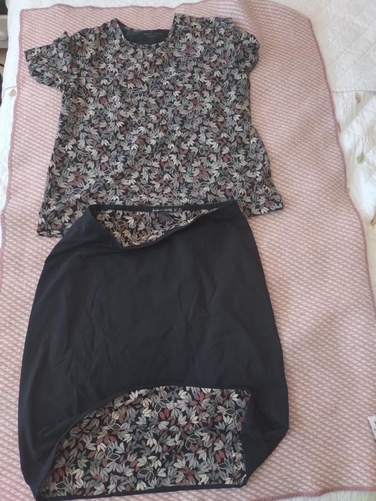 Gudrun Sjöden ser: shirt & omkeerbare rok, XL, organic cotto, Gudrun Sjöden, Ophalen of Verzenden, Gedragen