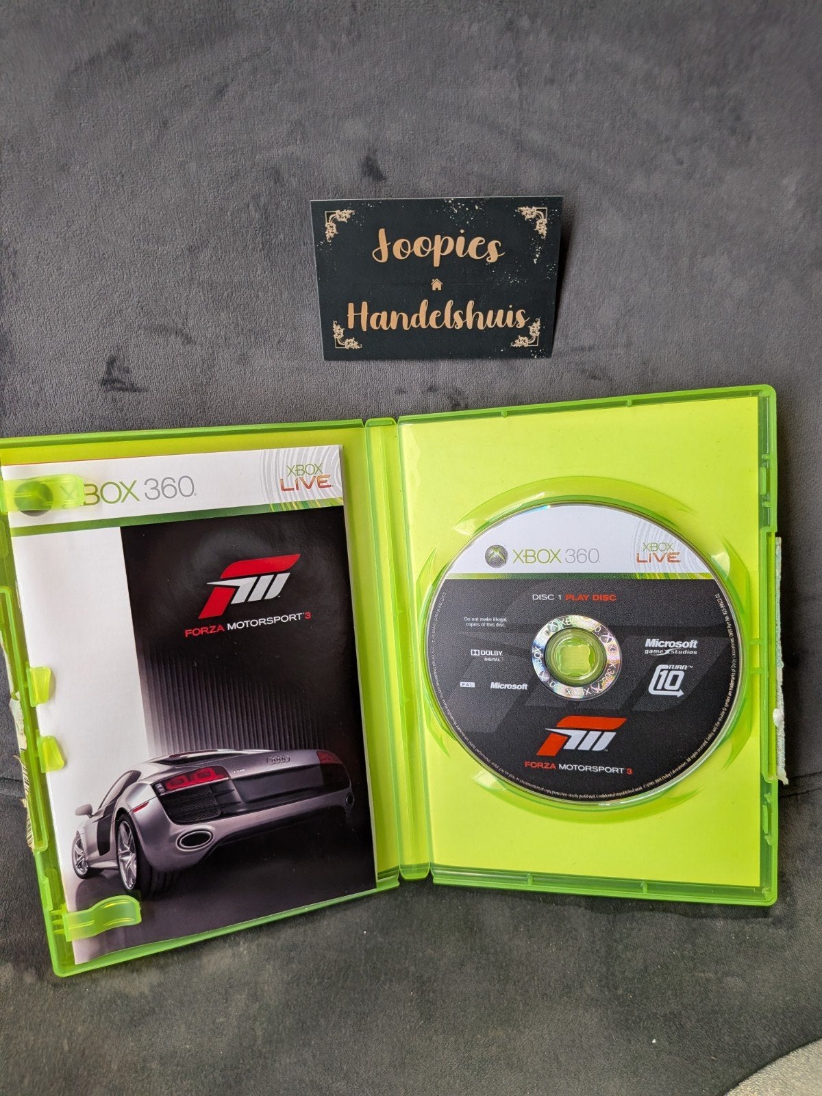 Forza Motorsport 3 – Xbox 360 – Compleet 2 Discs, Online, One Microsoft Way, Redmond, WA 98052, USA, 1 speler, Racen en Vliegen