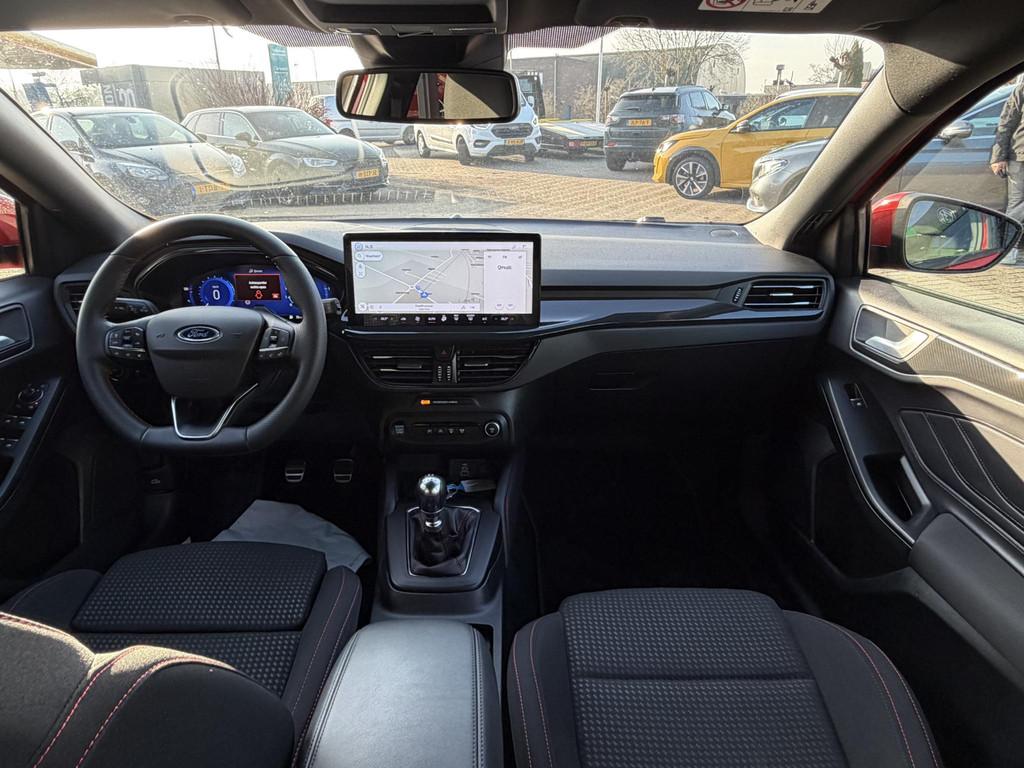 Ford Focus Wagon 1.0 EcoBoost Hybrid ST Line X VIRTUAL DISPL, Gebruikt, Euro 6, Origineel Nederlands, Handgeschakeld