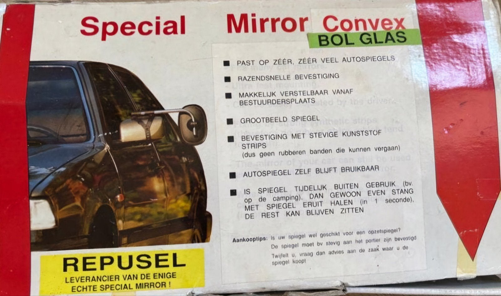 Caravan spiegels - Repusel Special Mirror Convex BOL GLAS, Ophalen