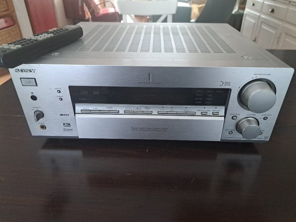 Sony versterker receiver STR-DB870 met SS-X70ED luidsprekers