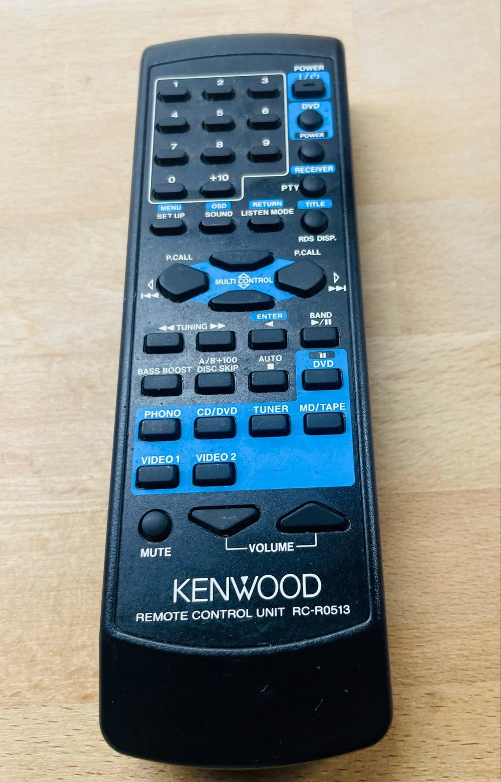 Kenwood RC-R0513 Afstandsbediening - Origineel, Ophalen of Verzenden, Gebruikt, Origineel, Dvd